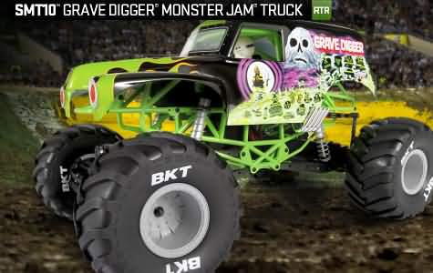 AX90055 - SMT10™ Grave Digger Monster Jam Truck