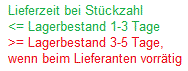 Lagerbestand ist noch sofort lieferbar